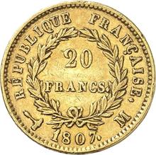 20 franków 1807 M  