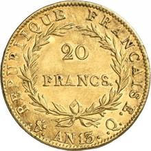 20 Francs AN 13 (1804-1805) Q  