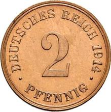2 Pfennig 1914 G  