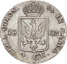 4 гроша 1803 A   "Силезия"