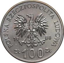 100 Zlotych 1988 MW   "Aufstand" (Probe)