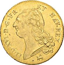 Double Louis d'Or 1786 B  