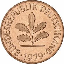 2 Pfennig 1979 J  
