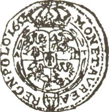 Ducado 1653  AT  "Retrato con corona"