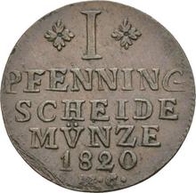 1 Pfennig 1820  MC 