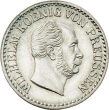 Silber Groschen 1862 A  