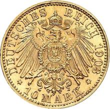 10 marcos 1903 D   "Bavaria"