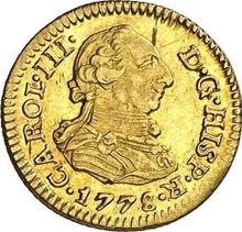 1/2 escudo 1778 S CF 