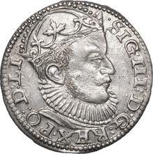 Трояк (3 гроша) 1589    "Рига"