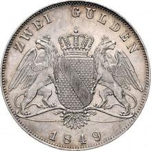 2 Gulden 1849  D 