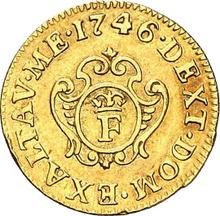 Medio escudo 1746   