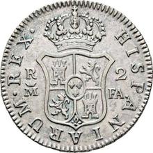 2 reales 1806 M FA 