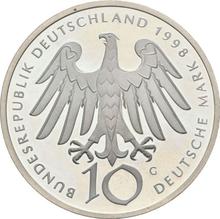 10 марок 1998 G   "Хильдегарда Бингенская"