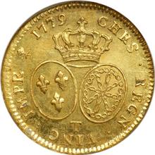 Doppelter Louis d'or 1779 T  