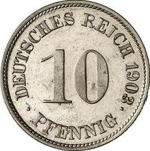 10 Pfennige 1903 G  