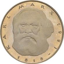 5 marcos 1983 J   "Karl Marx"