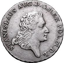 Двузлотовка (8 грошей) 1766  FS 