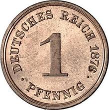 1 Pfennig 1876 F  