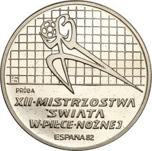 200 złotych 1982 MW  JMN "XII Mistrzostwa Świata w Piłce Nożnej - Hiszpania 1982" (PRÓBA)