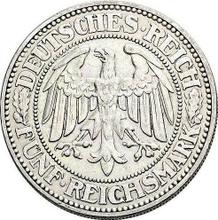 5 reichsmark 1927 J   "Dąb"