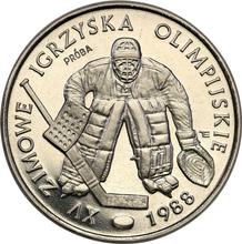 500 złotych 1987 MW  ET "XV Zimowe Igrzyska Olimpijskie - Calgary 1988" (PRÓBA)