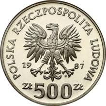 500 złotych 1987 MW   "Kazimierz III Wielki"