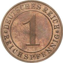 1 Reichspfennig 1935 E  