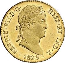 2 escudo 1829 M AJ 