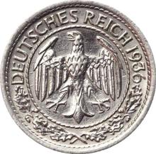 50 Reichspfennig 1936 E  