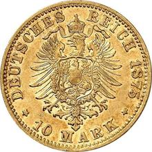 10 marcos 1875 G   "Baden"