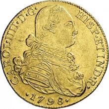 8 escudos 1798 NR JJ 