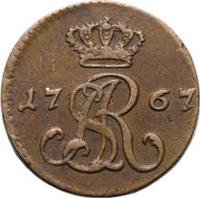 Medio grosz 1767   G