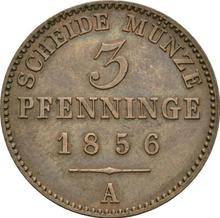 3 пфеннига 1856 A  