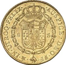 8 escudo 1784 Mo FF 