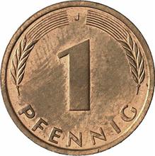 1 Pfennig 1991 J  