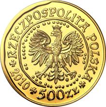 500 Zlotych 2010 MW  NR "White-tailed eagle"