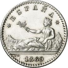 20 centimos 1869  SNM 