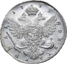 1 rublo 1739 СПБ   "Tipo San Petersburgo"