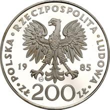 200 złotych 1985 CHI   "Jan Paweł II"