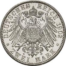2 марки 1902 J   "Гамбург"