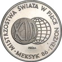 1000 złotych 1986 MW  ET "XIII Mistrzostwa Świata w Piłce Nożnej - Meksyk 1986" (PRÓBA)