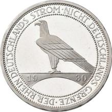 3 Reichsmarks 1930 F   "Liberación de Renania"
