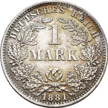 1 marka 1881 D  