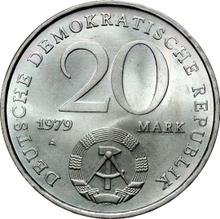 20 marcos 1979 A   "30 aniversario de la RDA"