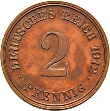 2 Pfennige 1912 E  