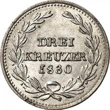 3 Kreuzer 1830   
