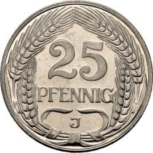 25 Pfennige 1911 J  