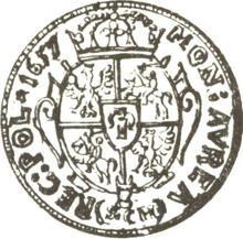 Dukat 1657  IT SCH  "Popiersie w koronie"