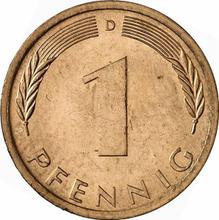 1 Pfennig 1973 D  