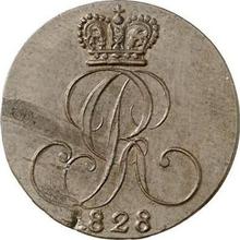 1 fenig 1828 C  
